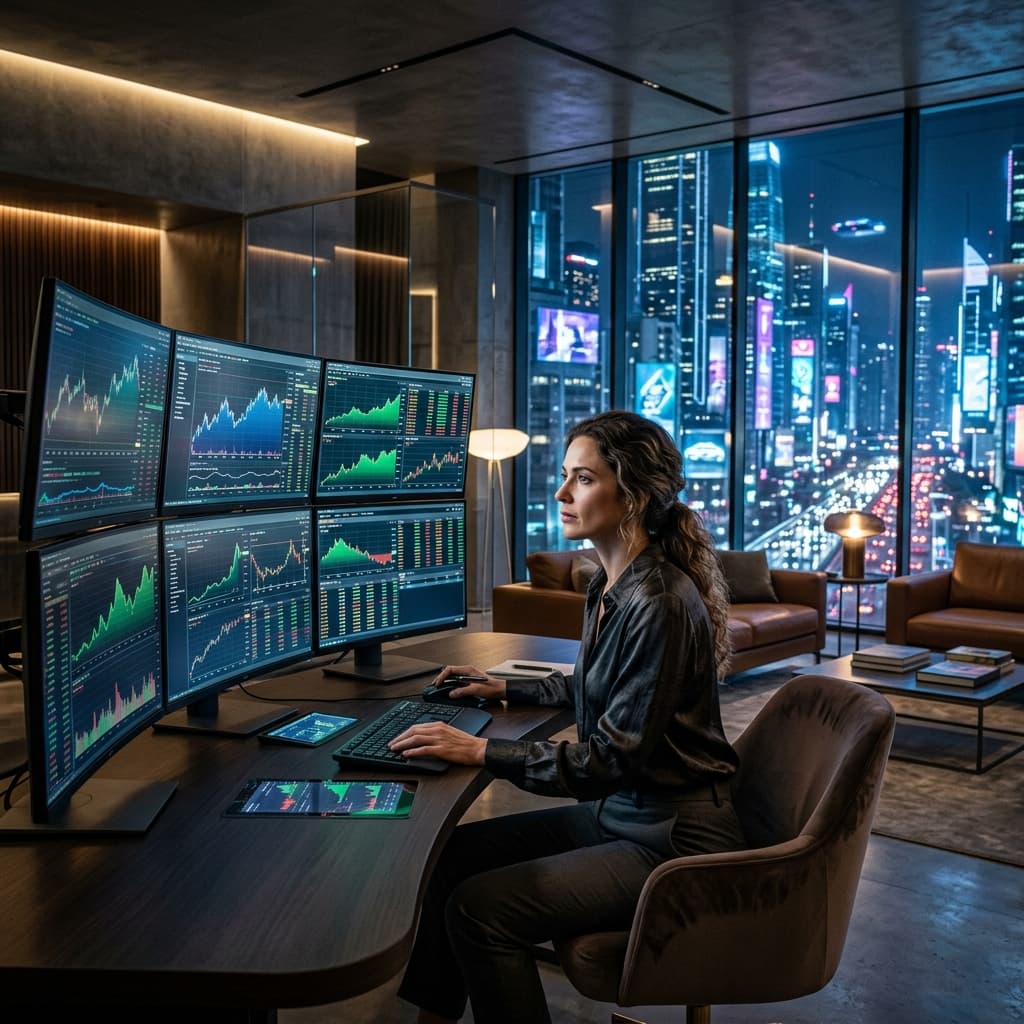 High-frequency tokenized real estate trading